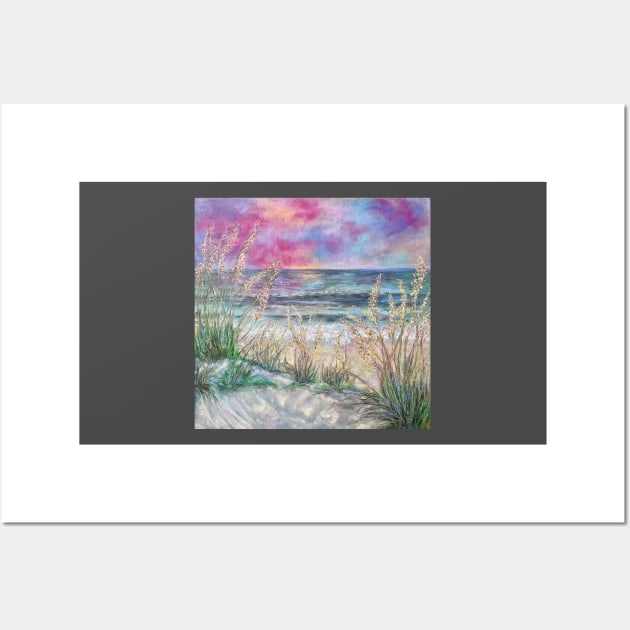 Sand dunes at sunset Wall Art by Merlinsmates